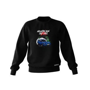 Czarna bluza SUBARU IMPREZA RAPTOREYE-XS - Odzież do sportów motorowych - miniaturka - grafika 1