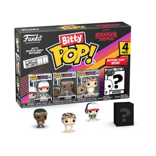 Bitty Funko POP!, figurka kolekcjonerska: ST SZN1- Dustin 4pk - Figurki dla dzieci - miniaturka - grafika 1