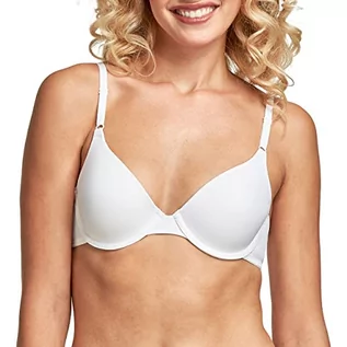 Biustonosze - Maidenform Biustonosz damski One Fab Fit-Demi, Biały (biały), 85E - grafika 1