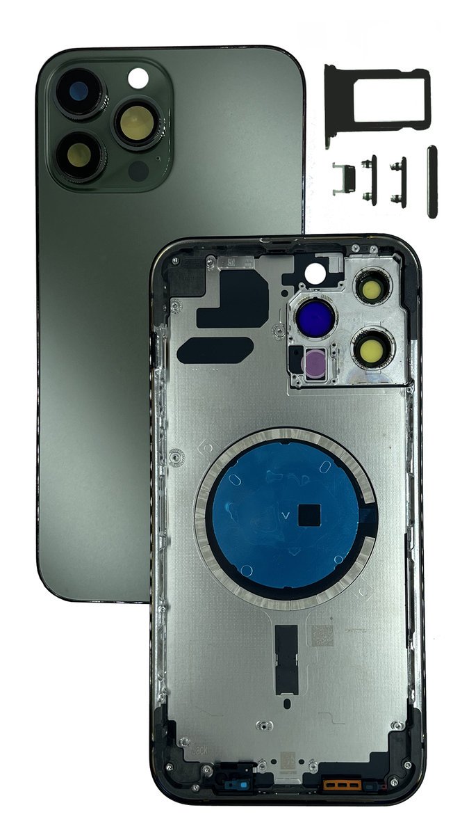 Obudowa kompletna ZIELONA do Apple iPhone 13 Pro MAX korpus ramka zamiennik
