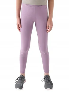 Legginsy dziewczęce 4F getry dla dziewczynki na co dzień dziecięce r 164 - Legginsy - miniaturka - grafika 1