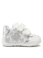Buty dla dziewczynek - Geox Sneakersy B Elthan G. A B251QA 0AW54 C0007 Biały - miniaturka - grafika 1