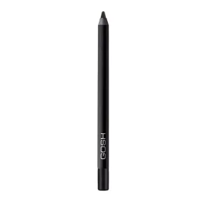Gosh Kredka do oczu velvet 022 carbon black wodoodporna - Kredki do oczu - miniaturka - grafika 1