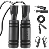 Skakanki - Skakanka z antypoślizgowymi uchwytami 4FIZJO Basic - miniaturka - grafika 1