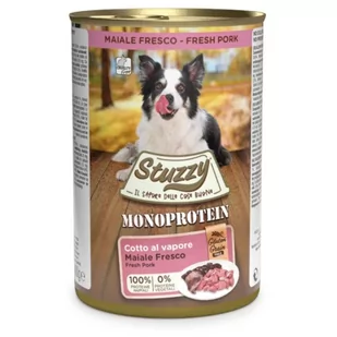 Versele-Laga Versele-Laga Stuzzy Dog Monoprotein 400 g hipoalergiczna karma mokra dla psów dla psów wieprzowina 400g - Mokra karma dla psów - miniaturka - grafika 1