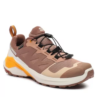 Buty sportowe damskie - Buty Salomon X-Adventure GORE-TEX L47322000 Mocha Mousse/Vanilla Ice/Turmeric - grafika 1