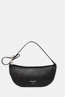 Torebki damskie - Patrizia Pepe torebka skórzana kolor czarny 8B0274 L164 - miniaturka - grafika 1