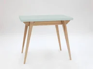 Stoły - Stół ENVELOPE Rozkładany 90x65cm Ulotny Miętowy - miniaturka - grafika 1