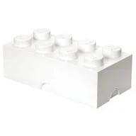 Pudła i pojemniki do przechowywania - Room Copenhagen LEGO pojemnik 8 pudło pudełko na zabawki klocki 50 cm biały 40041735 - miniaturka - grafika 1