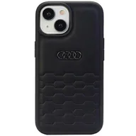 Etui i futerały do telefonów - Audi GT Synthetic Leather iPhone 15 Plus 6.7" czarny/black hardcase AU-TPUPCIP15M-GT/D2-BK - miniaturka - grafika 1