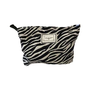 eCarla kosmetyczka materiałowa Zebra KS116 - Kosmetyczki, organizery i kuferki - miniaturka - grafika 1