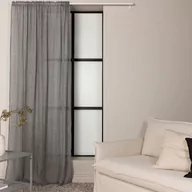 Zasłony - Venture Home Zasłona Elena, 240x135 cm, poliestrowa, ciemnoszara - miniaturka - grafika 1