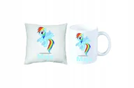 Gadżety dla niej i dla niego - ZESTAW PREZENT PODUSZKA + KUBEK MY LITTLE PONY - miniaturka - grafika 1
