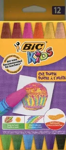 BIC KIDS KREATYWNE PASTELE OLEJNE 12 SZT Dzień  w piątek 30.06.2017! 926446 - Kredki, ołówki, pastele i pisaki - miniaturka - grafika 1