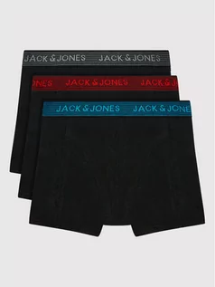 Majtki dla dzieci - Jack&Jones Junior Komplet 3 par bokserek Waistband 12203513 Czarny - grafika 1