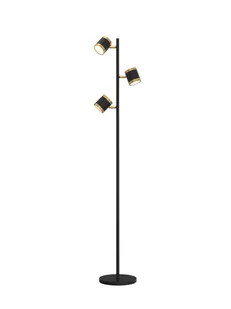 Lampa podłogowa LED MALTA regulowany klosz 3 punkty światła stojąca 3000K - Lampy stojące - miniaturka - grafika 1