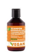 Szampony do włosów - Bioelixire Vegan szampon regeneracyjny z bio bambusem i algami morskimi 300ml - miniaturka - grafika 1