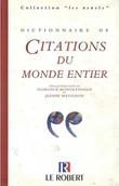 Słowniki języków obcych - Dictionnaire usuels de citations du monde entier - książka - miniaturka - grafika 1