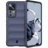 Etui i futerały do telefonów - Bizon Etui Case Tur do Xiaomi 12T Pro granatowe - miniaturka - grafika 1