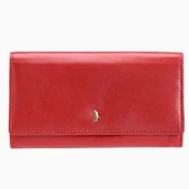 Portfele - Portfel Damski Skórzany Duży RFID Na Karty Czerwony PUCCINI MU1944-3E - miniaturka - grafika 1