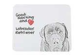 Podkładki pod mysz - Labrador Retriever podkładka pod mysz z psem Art-Dog - miniaturka - grafika 1