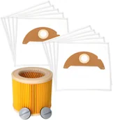 Worki do odkurzaczy - Worki do odkurzacza KARCHER WD2 10 SZT + FILTR - miniaturka - grafika 1