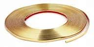 Akcesoria motoryzacyjne - Listwa Ozdobna Taśma Złota Gold Chrom 17 Mm 5M - miniaturka - grafika 1