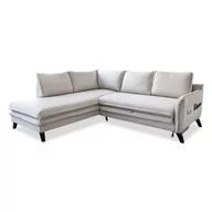 Narożniki - Jasnobeżowy narożnik rozkładany Miuform Charming Charlie L, lewostronny - miniaturka - grafika 1