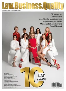 Law Business Quality - Czasopisma - miniaturka - grafika 1