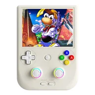 Konsole i gry retro - Konsola do Gier ANBERNIC RG406V Android 13, 4-calowy Ekran Dotykowy IPS 960*720P, Karta TF 256GB Ponad 9000 Gier - Biały - miniaturka - grafika 1