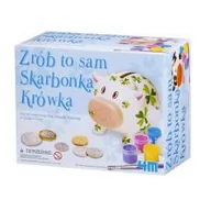 Skarbonki - 4M Skarbonka Krówka -4512 - miniaturka - grafika 1