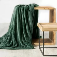 Koce - Euro Firany Koc 200 x 220 Flanelowy Design Cindy2 Ciemna Ziele 1201706 - miniaturka - grafika 1