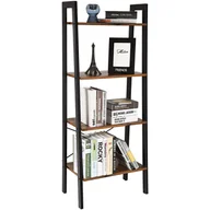 Regały - Regał Półka na Książki Industrialny Rustykalny - miniaturka - grafika 1