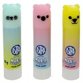 Pozostałe akcesoria dla plastyków - KLEJ SZKOLNY W SZTYFCIE ZWIERZAKI ASTRA 15G - 3szt - miniaturka - grafika 1