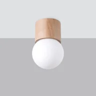 Lampy sufitowe - Boomo 8 lampa sufitowa 1xG9 naturalne drewno SL.1190 - miniaturka - grafika 1