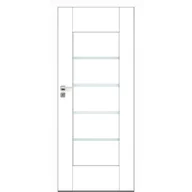 Drzwi wewnętrzne - DRE Skrzydło drzwiowe Largo alpejska biel pokojowe 80P - miniaturka - grafika 1