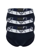 Majtki damskie - Emporio Armani Underwear Komplet 3 par slipów EM000258 AF14131 MB139 Granatowy - miniaturka - grafika 1