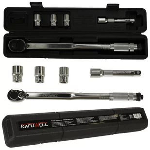 KLUCZ DYNAMOMETRYCZNY 460MM 1/2'' nasadki + praktyczna walizka - Klucze i nasadki KLUCZ DYNAMOMETRYCZNY 460MM 1/2'' nasadki + praktyczna walizka - Klucze i nasadki - miniaturka - grafika 1