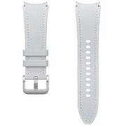 Akcesoria do zegarków - Samsung D-Buckle Hybrid Eco-Leather do Galaxy Watch6 (S/M) (srebrny) - miniaturka - grafika 1