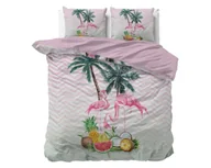 Pościel - 200x220 FRESH AIR niebieski kpl pościeli mikroperkal - miniaturka - grafika 1