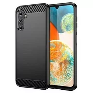 Etui i futerały do telefonów - Winner Group Carbon na Samsung Galaxy A14 5G 11453 Czarny - miniaturka - grafika 1