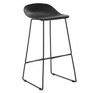 Taborety i hokery - Moos Home Hoker DOT BAR czarny MH-006H-B-H75) Moos Home MH-006H-B-H75 - miniaturka - grafika 1