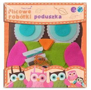 Stnux Poduszka sowa brązowa JISNXZ0DE028908 - Zabawki kreatywne - miniaturka - grafika 1