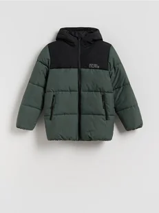 Reserved - Kurtka z kapturem - ciemnozielony - Kurtki i płaszcze dla chłopców - miniaturka - grafika 1