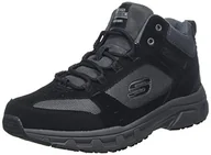 Trampki męskie - Skechers Oak Canyon Ironhide wysokie trampki męskie, Black Suede Mesh Pu Charcoal Trim, 47.5 EU - miniaturka - grafika 1