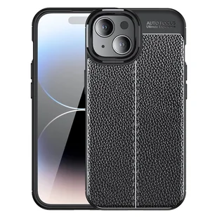 König Design Etui kompatybilne z Apple iPhone 15 Plastikowe, miękkie etui na telefon komórkowy - Etui na telefon komórkowy czarne - Etui i futerały do telefonów - miniaturka - grafika 1
