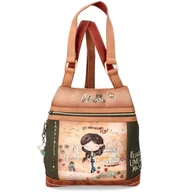 Plecaki - Plecak damski antykradzieżowy PEACE & LOVE - ANEKKE 38805-046 - miniaturka - grafika 1