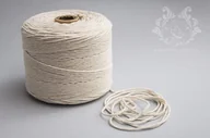 Artykuły masarskie - Nici wędliniarskie / przędza cienka biała op. 0,5 kg - miniaturka - grafika 1