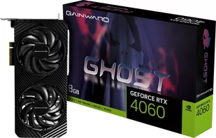 Karta graficzna Gainward GeForce RTX 4060 Ghost 8GB GDDR6 (471056224-4045) - Karty graficzne - miniaturka - grafika 1