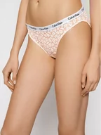 Majtki damskie - Calvin Klein Underwear Figi klasyczne 000QD3860E Różowy - miniaturka - grafika 1